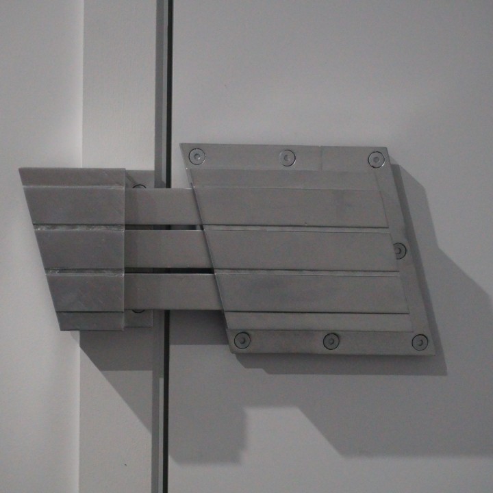 3D Printable Jurassic Park door lock by HAitCH