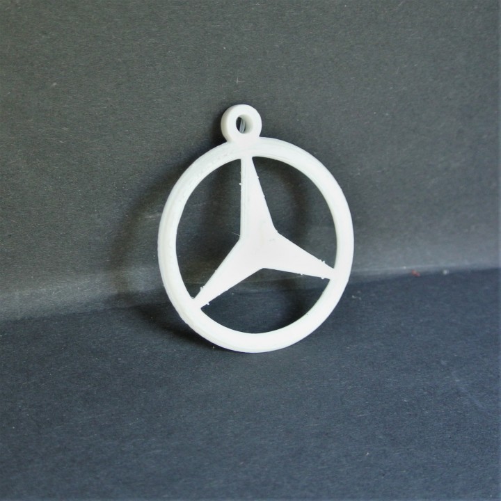 Mercedes key ring image