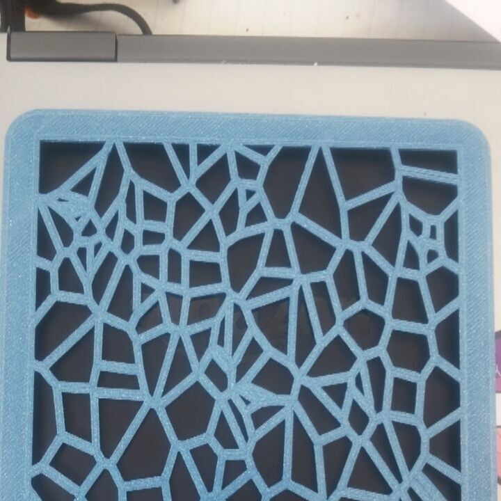 Kindle Case with Voronoi cut-out Pattern image