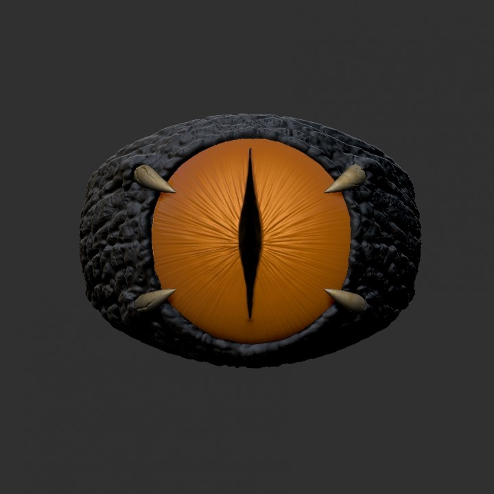Dragon Eye Ring (Pre-Supported) image