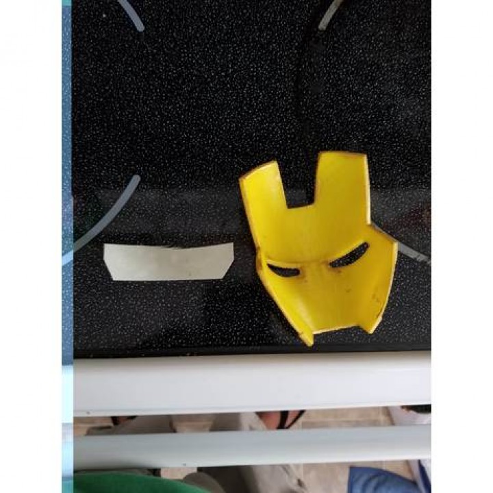 Google AIY Case Ironman Mark 7 torso and base Adafruit Neopixel rings image