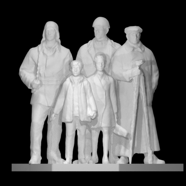 Group statue image