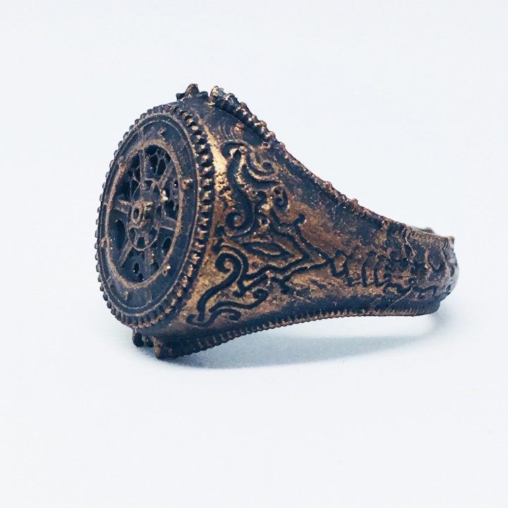 Steampunk Ring (Pre-Supported) image