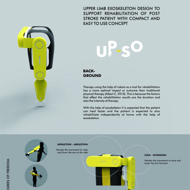 CRE-007 Upper Limb Exoskeleton - Huced Despro ITS image