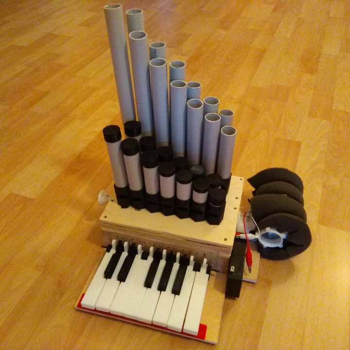 3D Printed Pipe Organ image