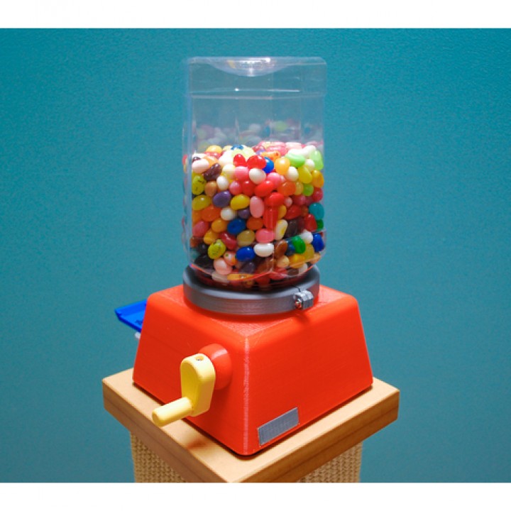 The Coin Slide Operated Jelly Bean Machine image