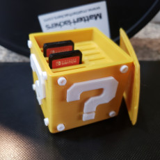 Picture of print of Question Block Switch & SD Card Holder