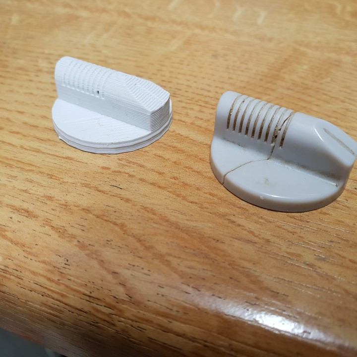 3D Printable Morphy Richards Slow cooker knob by Tiago Manuel Alves