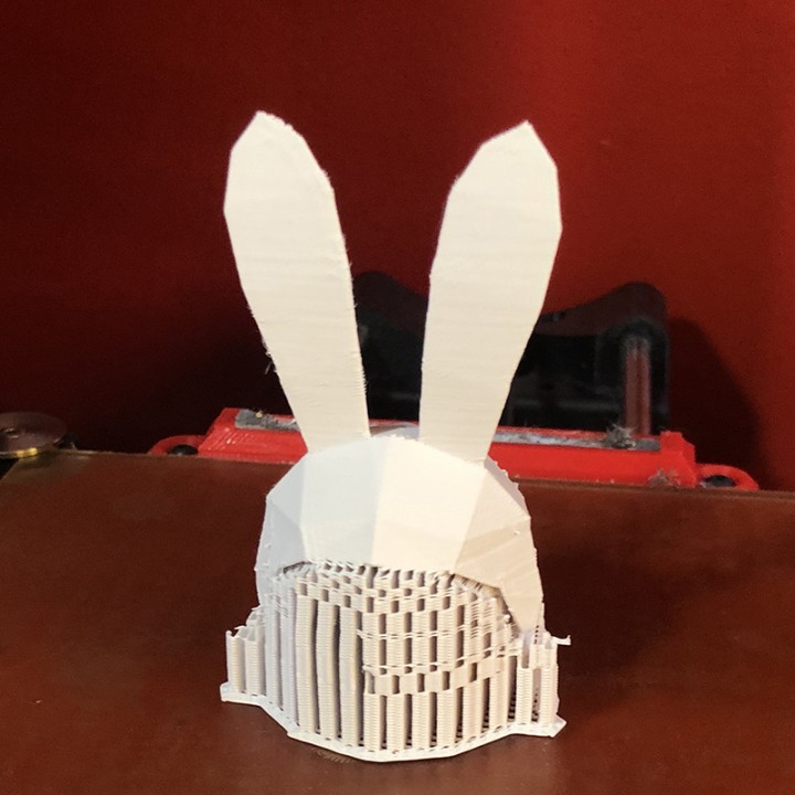 Bunny Hat Low Poly Version image