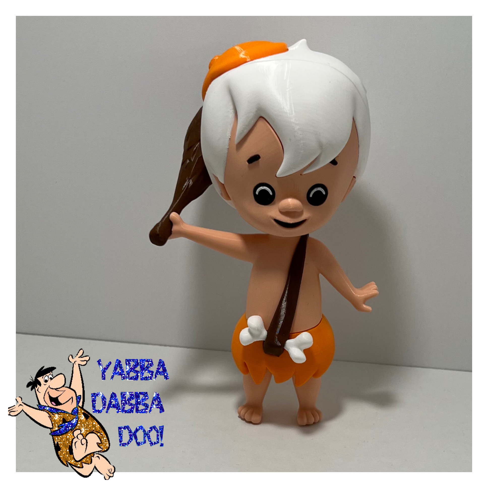3D Printable BamBam Rubble by Steve Solomon