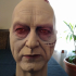 Sebastian Shaw Darth Vader head print image