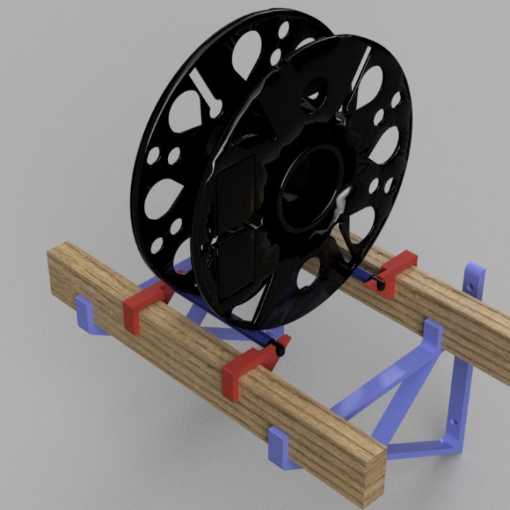 Spool Holder for 3DPN filament Shelf image