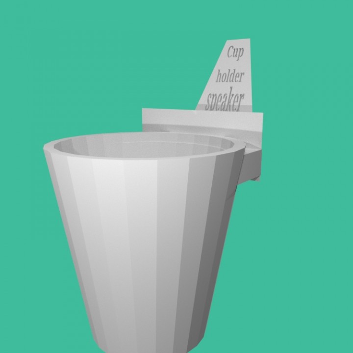 cup holder speaker image