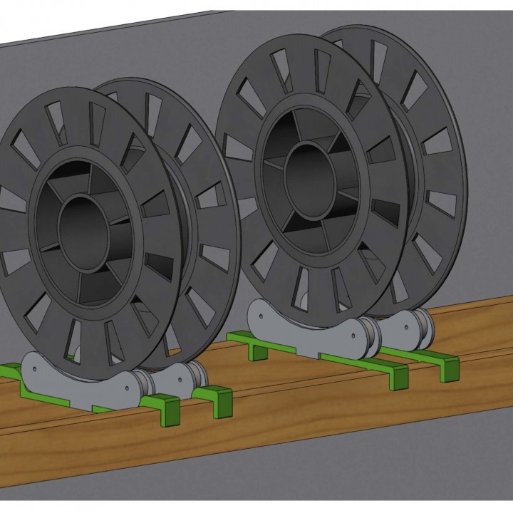 Spool holder for the 3D Printing Nerd contest image