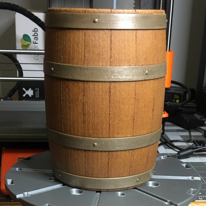 Wooden Barrel Model Kit image