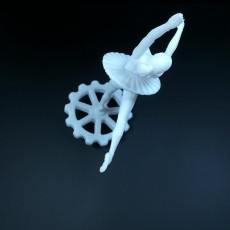 Picture of print of Spinning Ballerina CR-10 Extruder Knob