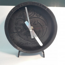 Picture of print of Game of Thrones Clock