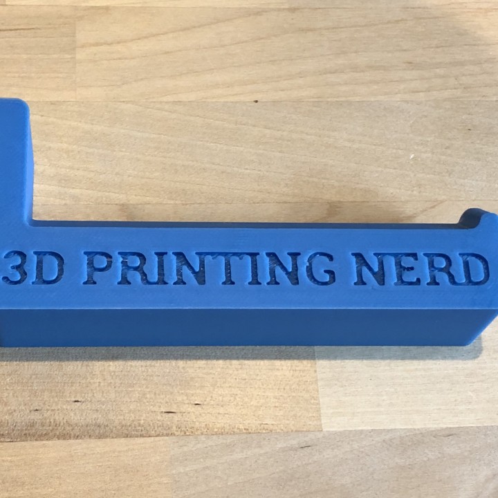 Hobsie's No Fuss Spool Holder for 3D Printing Nerd image