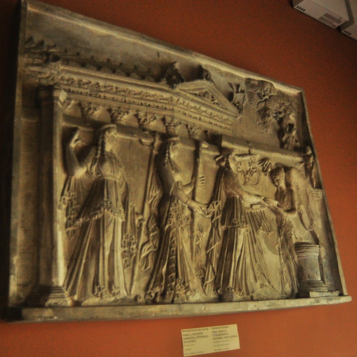 Nike, Apollo Citharoedus, Artemis, and Leto image