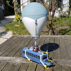 Picture of print of Fortnite Battle Bus