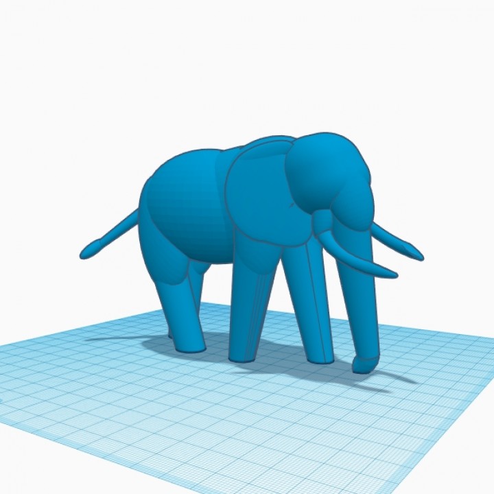 Simple Elephant (Totemic) image