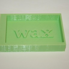 Picture of print of surfboard wax holder