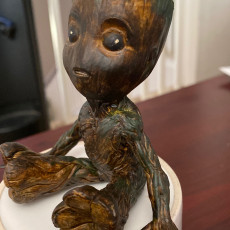 Picture of print of Baby Groot Succulent Planter