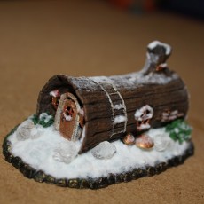 Picture of print of House in a log