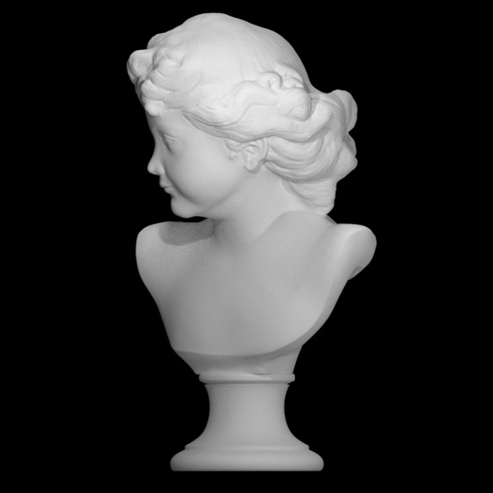 Head of a Cupid image