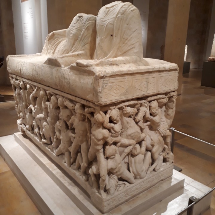 Sarcophagus of the Battles Between the Greeks image