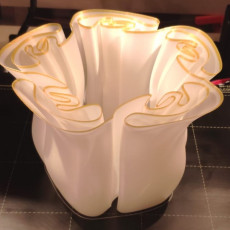 Picture of print of small wave wavy vase easy print