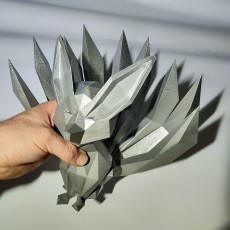 Picture of print of Low-poly Nine-Tailed Fox