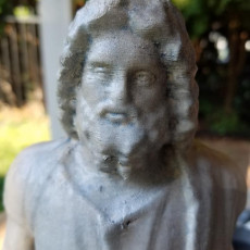 Picture of print of Marble Statue of Zeus