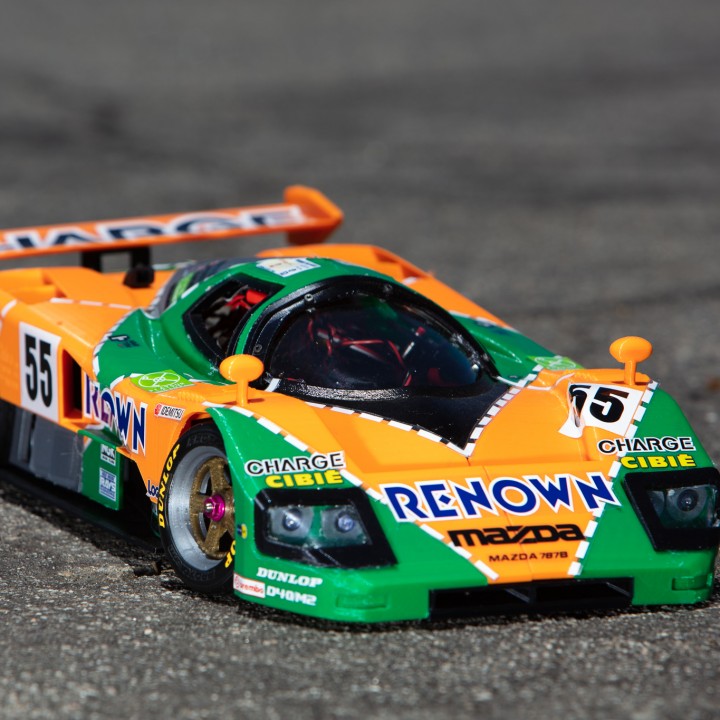 1991 Mazda 787B 3d Printed RC Car image