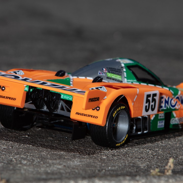 1991 Mazda 787B 3d Printed RC Car image