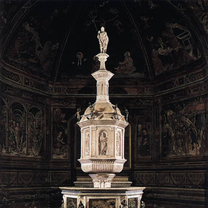 Font of the Sienna Baptistery image