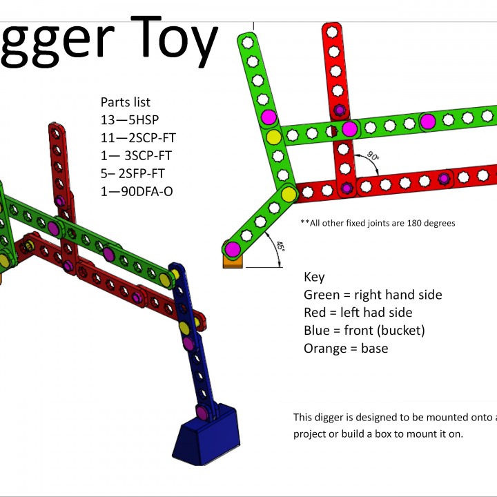 Clickaloo Digger Toy image
