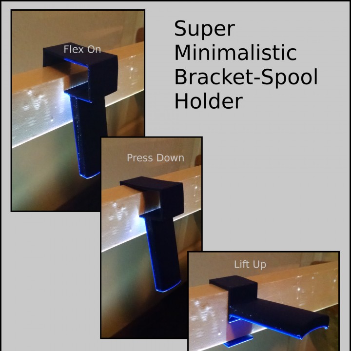 Super Minimalistic Bracket-Spool Holder image