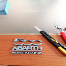 Picture of print of fiat abarth assetto corsa