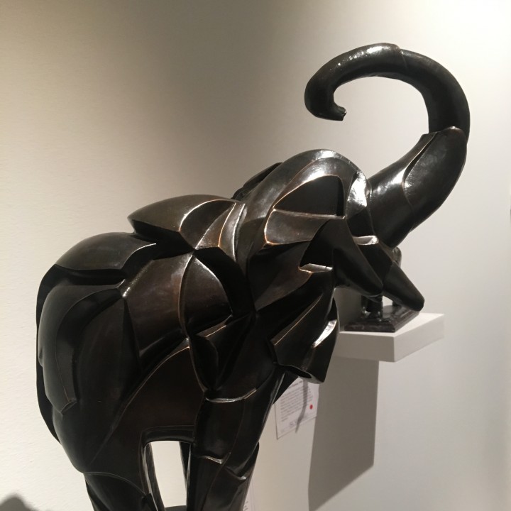 Trumpeting Elephant image