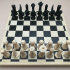 Low-Poly Magnetic Chess Set print image
