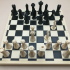 Low-Poly Magnetic Chess Set print image