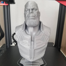 Picture of print of Thanos (Infinity War) bust