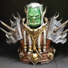 Picture of print of High Overlord Varok Saurfang