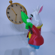 Picture of print of White Rabbit