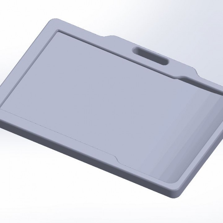 Horizontal ID Card holder (easy access) image