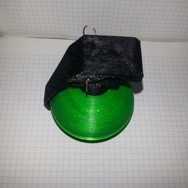 3D Printable Dummy Airsoft BB container M67 Grenade by