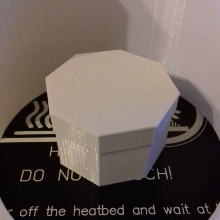 Octagon Shaped Box - Small image