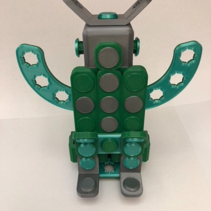Clickaloo Falling Robot Phone Holder image