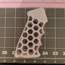 Picture of print of AR-15 Skeleton HexCut Grip Combo